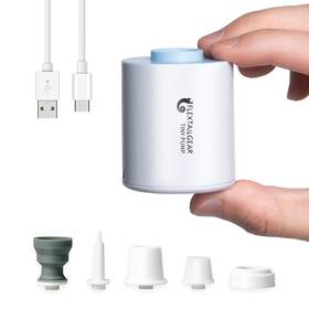 Flextailgear B088zlwxbc Classic Tiny Portable Air Pump For Inflatables 2.82oz Usb Rechargea