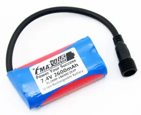 Fma 611434019966 Protected 7.4v 2600mah Li-ion Rechargeable Battery For Magicshine Led Bike Light Fma 611434019966 Protected 7.4v 2600mah Li-ion Rechargeable Battery For Magicshine Led Bike Light