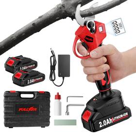 Fullyea B0drfz39gx Electric Pruning Shears 1.4 Inch Cutting Diameter Pruner With Lcd