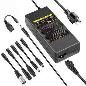 Futurebatt B0dyjvlcm3 42v 2a Chargers Universal 7 Plugs Replacement For 36v 10s Lithium Battery Scoote