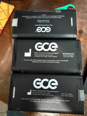 Gce Rs-00601 Zen-o Lite 8-cell Battery Pre-owned Tested Working