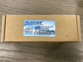 Glacier Glc-45-1300-4s 45c 4 Cells 4s 14.8v 1300mah Lithium Polymer Battery