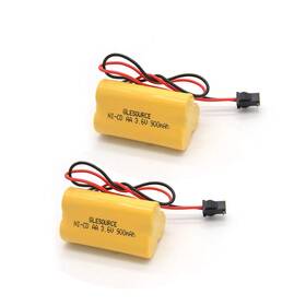 Glesource Elb0236 3.6v 900mah Emergency/exit Light Battery Compatible For Lithonia Elb B001 Elb