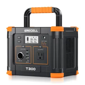 B0b286d2v7 Grecell Portable Power Station 300w 230.88wh Solar Generator 60w Usb-c Pd 110v