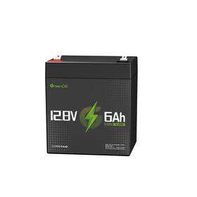 Greenoe Vg-12v6ah 12v 6ah Lifepo4 Battery Lithium Batteries With 6a Bms 3000 Cycles Lith