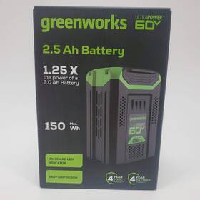 Greenworks 678841513 New Ultrapower 60v 2.5ah Battery