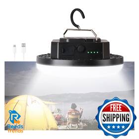 Gsvyaniv B0fh28l381 Camping Lantern 10500mah Rechargeable Battery 32w Ultra Bright Led Hanging Ligh