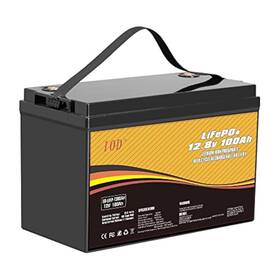 Guaranteed Eb-lifp-1280ah 12v 100ah Lifepo4 Lithium Battery Deep Cycle Solar Marine Rv Off-grid 12.8v