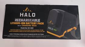 Halo 810084240175 Rechargeable Lithium-ion Battery Pack With Charging Dock
