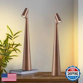 Hebangya B0cz3m8gtw Cordless Small Table Lamps Set Of 2 3 Brightness Levels Rechargeable Po
