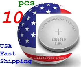 Lir1620 Hillflower 733781259717 10 Pcs 1620 Bulk Xx 3.6v Rechargeable Lir Genuine Lithium Battery Lir1620 Hillflower 733781259717 10 Pcs 1620 Bulk Xx 3.6v Rechargeable Lir Genuine Lithium Battery