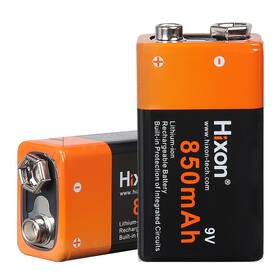Hixon Hwd20-us-hk007aq019 Pp3 9v Rechargeable Batteries 850ma 6f22 9volt Recharge Lithium-ion Battery