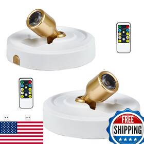 Hofuy B0ddgy8vxm Wireless Led Spot Lights Indoor With Rechargeable Battery Operated Spotlights I