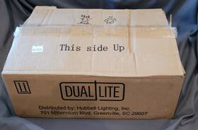 Hubbell Lighting 0120800 8 Pack - 6v 12ah Replacement Battery For Dual Lite