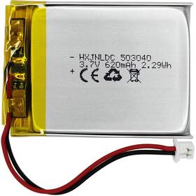 Hxjnldc 503040 Dc 3.7v 620mah 0.334in 1.515in 2.283in 5 30 40mm