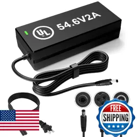 B0dynp9x7z Hyleton 48v Lithium Battery Charger 54.6v 2a Fast Ul Certified Electric Bicycle