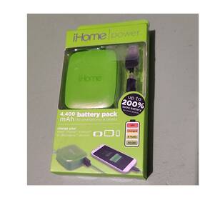 Ihome Ih-ct215e 4 400 Mah Power Bank For Smartphones Tablets Mp3 Usb Devices