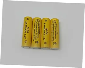 Gsxfat-852 Infinity International Inc Aa Ni-cd 600mah Yellow Rechargable Batteries For Solar Powered Units 4-pack Gsxfat-852 Infinity International Inc Aa Ni-cd 600mah Yellow Rechargable Batteries For Solar Powered Units 4-pack