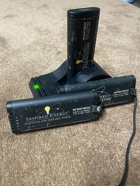 Inspired Energy Nf2047qe34 Smart Li-ion Battery 7.2v 9.75ah Ch5000 Used