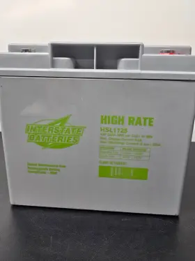 Hsl1125 Interstate Batteries The 12v 22ah 90w Acid -agm Battery