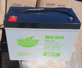Interstate Batteries Hsl2100 12 Volt 95 Ah Agm Car Audio Battery