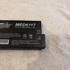 Interstate Batteries Med5075 Battery Pack Med6117 Li Io 10.8v 7.8ah