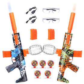 Jeskh B0cj9dnhch 2-pack Gel Splatter Blasters Electric Full Auto Ball Toy 10rps