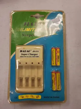 Jb-212 Jiabao Nos Super Charger Aa Aaa Battery 350mah Batteries Included