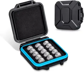 Mcr-lr44x15 Jjc Lr44 V13ga/ Sr44 357 Ag13 A76 303 Coin Cell Button Battery Case Storage Holder