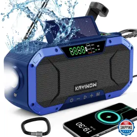 B0c9j4d3h3 Kayinow Hand Crank Emergency Radio Solar Am/fm/noaa Flashlight 5000mah Power Bank B0c9j4d3h3 Kayinow Hand Crank Emergency Radio Solar Am/fm/noaa Flashlight 5000mah Power Bank