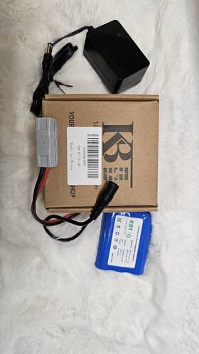 Kbt Kbt12-12a-01 Lithium Ion Rechargeable Battery 12.6v 1200mah