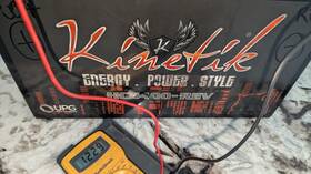 Kinetik Hc2400-rev 2400 Watt 12v High Current Agm Car Audio Power Battery Cell