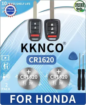 Cr1620 Kknco Key Fob Battery Replacement For Honda 2013-2020 Accord Civic Crosstour Cr Cr1620 Kknco Key Fob Battery Replacement For Honda 2013-2020 Accord Civic Crosstour Cr