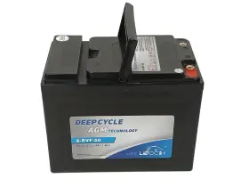 6-evf-50 Leoch New Agm Deep Cycle Battery 12 V 50ah 6-evf-50 Leoch New Agm Deep Cycle Battery 12 V 50ah