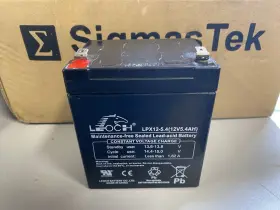 Lpx12-5.4 Leoch 12v 5ah Sealed Lead Acid Replacement Battery