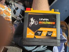 Life Po4 32140-8s Lifepo4 Maxlithium Powersports Battery. Model Mlnt2-st080b