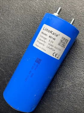 60145 Liitokala 3.2v 50ah Lifepo4 Battery 4000 Cycles For 12v/24v/36v/48v Moto 60145 Liitokala 3.2v 50ah Lifepo4 Battery 4000 Cycles For 12v/24v/36v/48v Moto