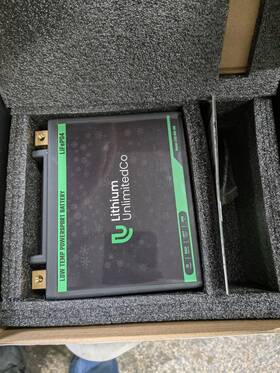 Lithium Unlimited Co Ytx14ahl-bslifepo4-187 Ytx14ahl-bslifepo4 Battery