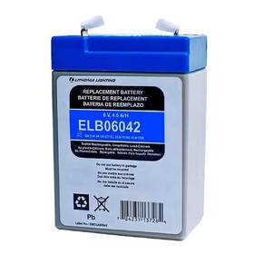 Lithonia Lighting 445022233204 Elb 06042 6-volt Emergency Replacement Battery