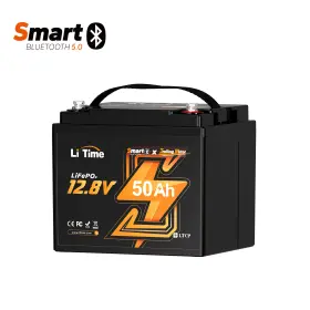 Litime 702571565093 Refurbished 12v 50ah Trolling Motor Bluetooth Lifepo4 Lithium Battery