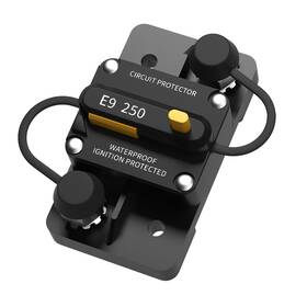 Litime L-bkr250a-bk-h 250a Switchable Circuit Breaker For Lifepo4 Batteries Easy To Install