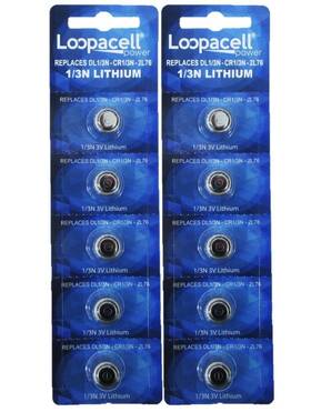 Loopacell M5-qglf-g2qf 1/3n Battery Replacement For Dl1/3n Cr1/3n 3v 10 Count Pack Of 1