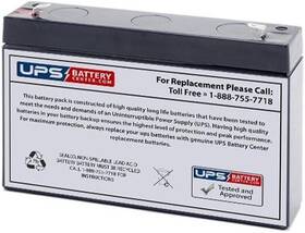 Ltd 445041884845 Leoch Lp12-2.8 12v 2.8ah Replacement Battery With F1 Terminals - By