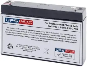 Lp12-2.8 Ltd 445041884845 Leoch 12v 2.8ah Replacement Battery With F1 Terminals - By Lp12-2.8 Ltd 445041884845 Leoch 12v 2.8ah Replacement Battery With F1 Terminals - By