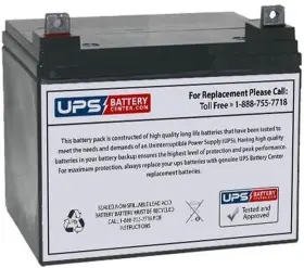 Ml35-12-bp Ltd Ml35-12 Battery - 12v 35ah U1 Deep Cycle Agm Solar Replaces 33ah 34ah Ml35-12-bp Ltd Ml35-12 Battery - 12v 35ah U1 Deep Cycle Agm Solar Replaces 33ah 34ah