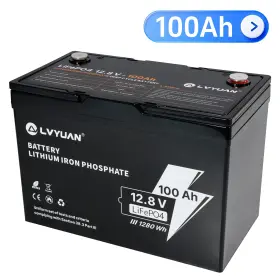 Jh-12v-100ah Luyuan 12.8v 100ah Lifepo4 Battery With Bms Deep Cycle Lithium For Golf Cart Rv Jh-12v-100ah Luyuan 12.8v 100ah Lifepo4 Battery With Bms Deep Cycle Lithium For Golf Cart Rv
