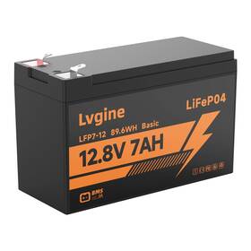 Lvgine Lfp8-12 12v 7ah Lifepo4 Battery 2000 Deep Cycle Lithium Iron Phosphate Recha