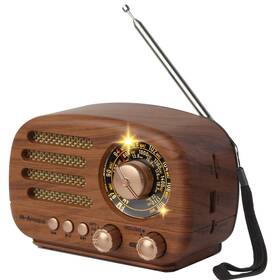M-amazup B0f4dkwb4r M-amazup Retro Portable Am Fm Sw Radio Bluetooth 5.3 Mp3 Usb Tf Card Tws