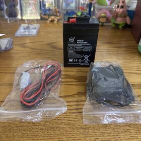 Meihua Mh640 6v 4ah Rechargeable Sealed Lead Acid Replacement Battery-wiring And Charger