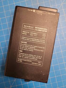 Metrobook Ssb-650els Rechargeable Li-ion Smart Battery 10.8v Computer